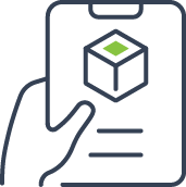 Icon of hand holding clipboard@1.5x